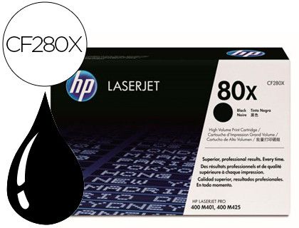Toner HP original CF280X negro