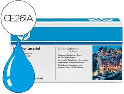 Toner HP original cian CE261A