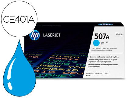 Toner HP original cian CE401A