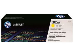 Toner HP original color amarillo 305A