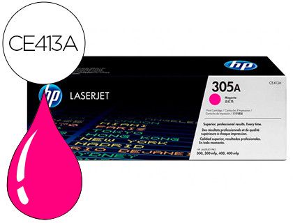 Toner HP original color magenta 305A