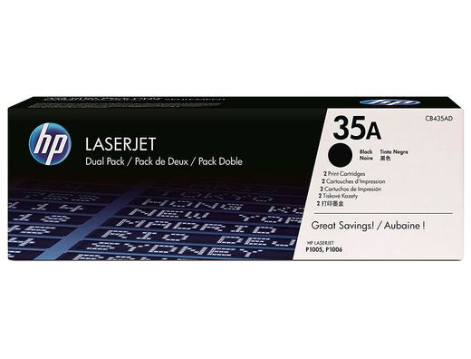 Toner HP original negro CB435A