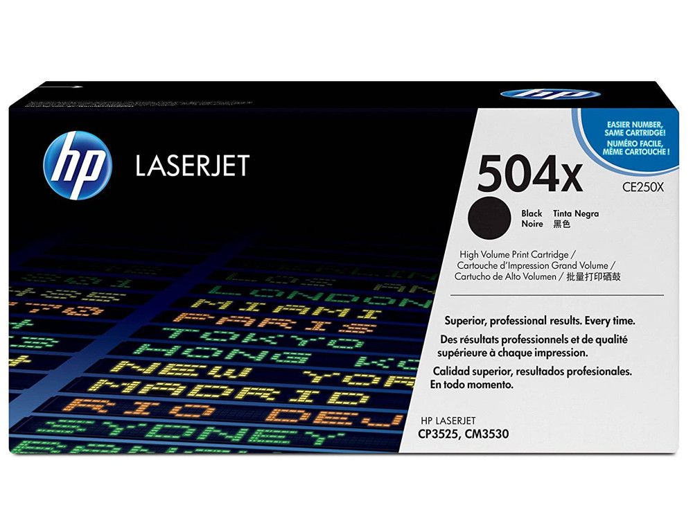 Toner HP original negro CE250X