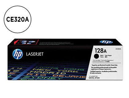 Toner HP original negro CE320A