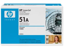 Toner HP original negro Q7551A