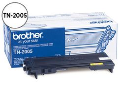 Toner impresora color negro Brother original TN-2005