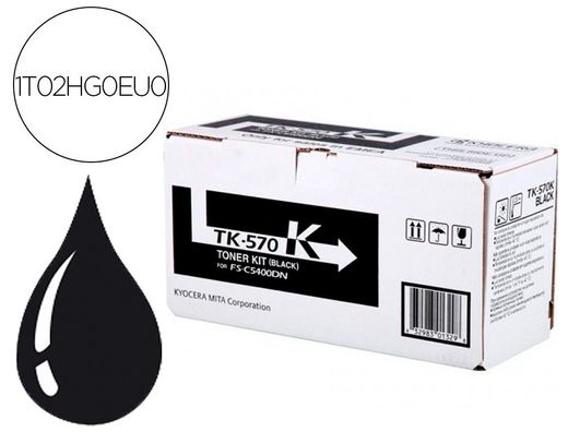 Toner kyocera toner laser tk500k para fs-5400 negro tk-570k
