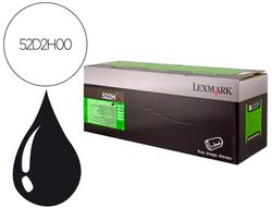 Toner laser lexmark 522h negro