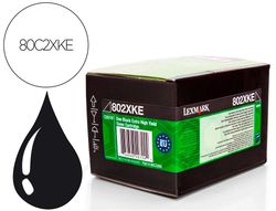 Toner laser lexmark 80c2xke negro 8000 paginas