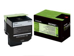 Toner laser lexmark 80c2xke negro 8000 paginas