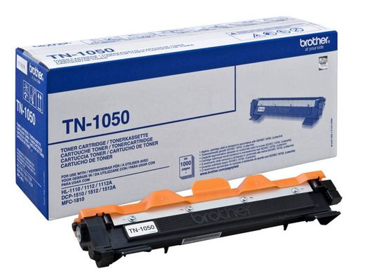 Tóner láser negro original Brother TN1050