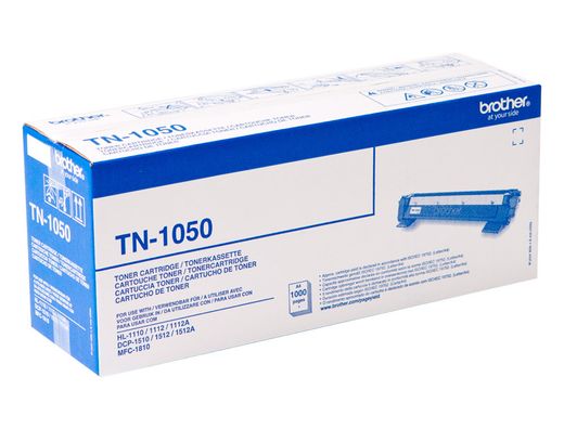 Tóner láser negro original Brother TN1050