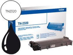 Tóner láser negro original Brother TN2320