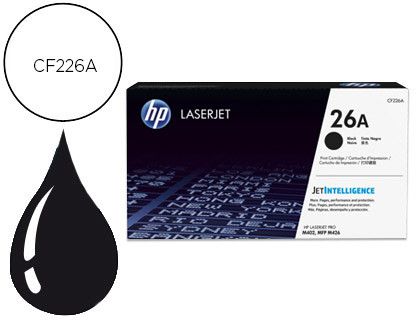Toner láser original HP 26A negro CF226A