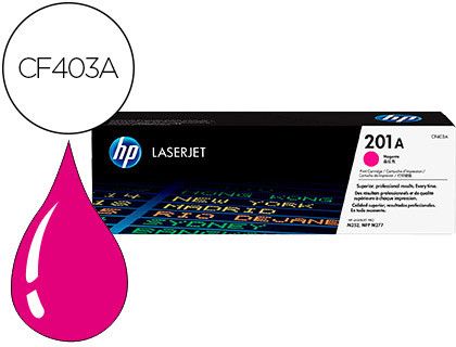 Toner laserjet original HP 201A magenta CF403A