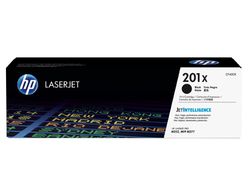 Toner laserjet original HP 201X alta capacidad negro CF400X