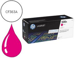 Toner laserjet original HP 508A magenta CF363A