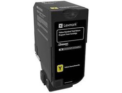 Toner lexmark cs720 amarillo 7.000 paginas