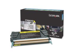 Toner lexmark laser c746a1yg c746 / c748 amarillo 7000 paginas