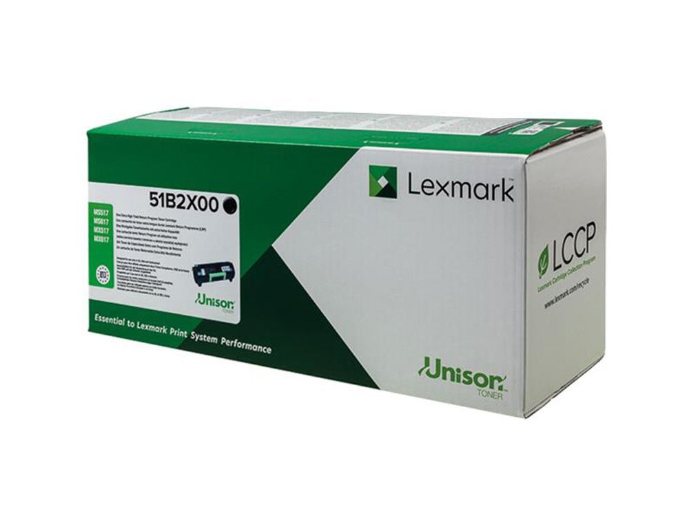 Toner lexmark ms/mx517 negro 20.000 paginas