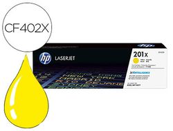 Toner original HP 201X alta capacidad amarillo CF402X