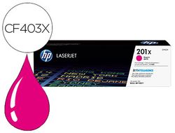 Toner original HP 201X alta capacidad magenta CF403X