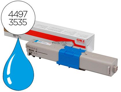 Toner original Oki cian 44973535