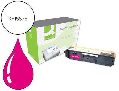 Toner q-connect compatible brother tn325m hl-4140cn / 4150cdn / 4570cdw / 4570cdwt / dcp 9055cd magenta 3.500 pag