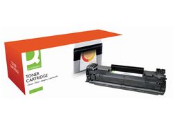 Toner q-connect compatible hp ce285a para laserjet p1102/p1102w/m1212nf mfp/m1217nfw mfp/m1132mfp -1.600pag-