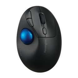 Trackball inalámbrico TB450 ProFit® Ergo Kensington, negro y azul