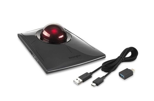 Trackball Kensington Slimblade Pro, negro, triple conexión