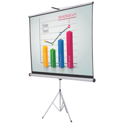 Trípode para pantalla de proyección 151,3x200 cm Nobo