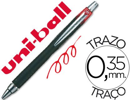 UNI-BALL Roller JetStream SXN-210 Retráctil Rojo Trazo 0,45 mm Tinta liquida 789115000
