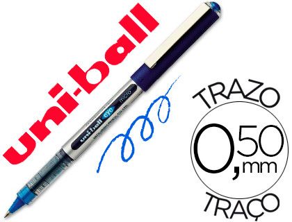 UNI-BALL Roller UB-150 Azul 0,5 mm MICRO Tinta liquida 162552000