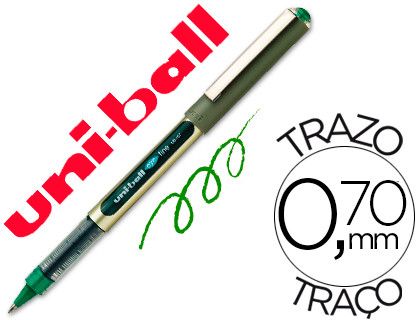 UNI-BALL Roller UB-157 Verde 0,7 mm FINE Tinta liquida 162479000
