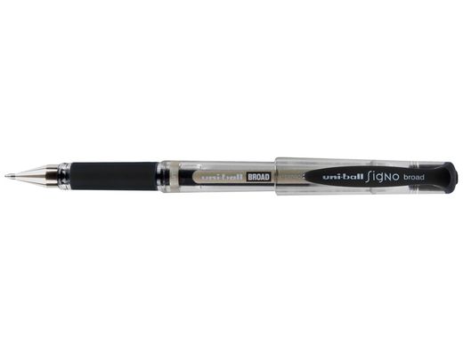 UNI-BALL Roller UM-153 Signo Broad Negro Bola 1 mm Tinta gel 653105000