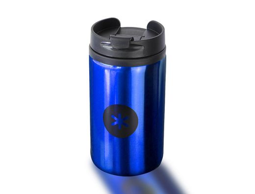 Vaso antartik acero inoxidable con tapa dosificador de seguridad y base acolchada 290 ml 4880AZUL