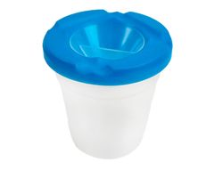 Vaso limpiapinceles liderpapel de plastico 8x8,5 cm
