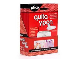 Velcro Autoadhesivo Ovalado Plico Quita y Pon Blister de 24 Unidades