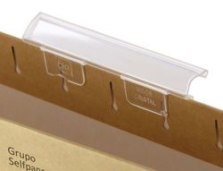 Visor de cristal gio corto cristal transparente 8,5x1,5 cm
