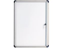 Vitrina de anuncios bi-office fondo magnetico extraplana de interior 357x490 mm