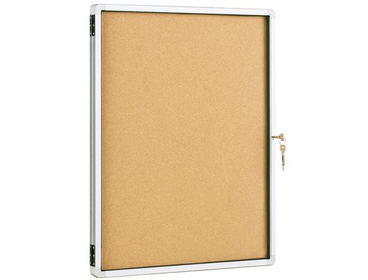 Vitrina de anuncios q-connect marco de aluminio 900 x 1200 mm