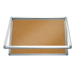 Vitrina  Exteriopuerta Apertura Vertical Corcho 4xa4