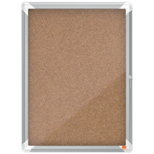 Vitrina NOBO Premium Plus de fondo de corcho 4 x hojas A4