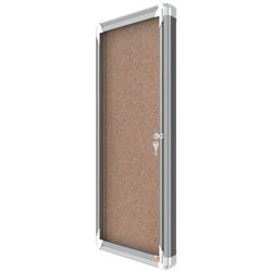 Vitrina NOBO Premium Plus de fondo de corcho 4 x hojas A4