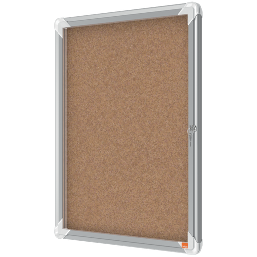 Vitrina NOBO Premium Plus de fondo de corcho 4 x hojas A4