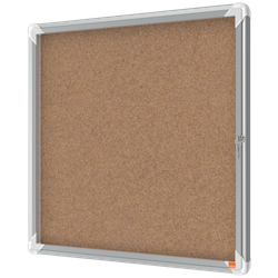 Vitrina NOBO Premium Plus de fondo de corcho 6 x hojas A4