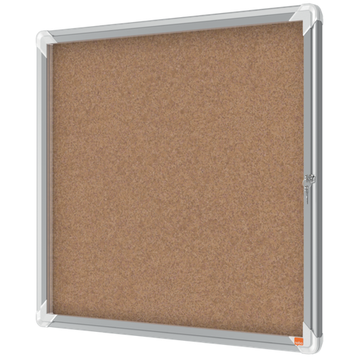 Vitrina NOBO Premium Plus de fondo de corcho 6 x hojas A4