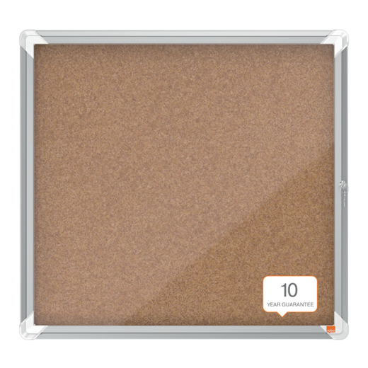 Vitrina NOBO Premium Plus de fondo de corcho 6 x hojas A4