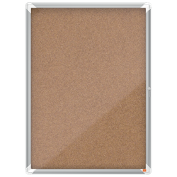 Vitrina NOBO Premium Plus de fondo de corcho 9 x hojas A4